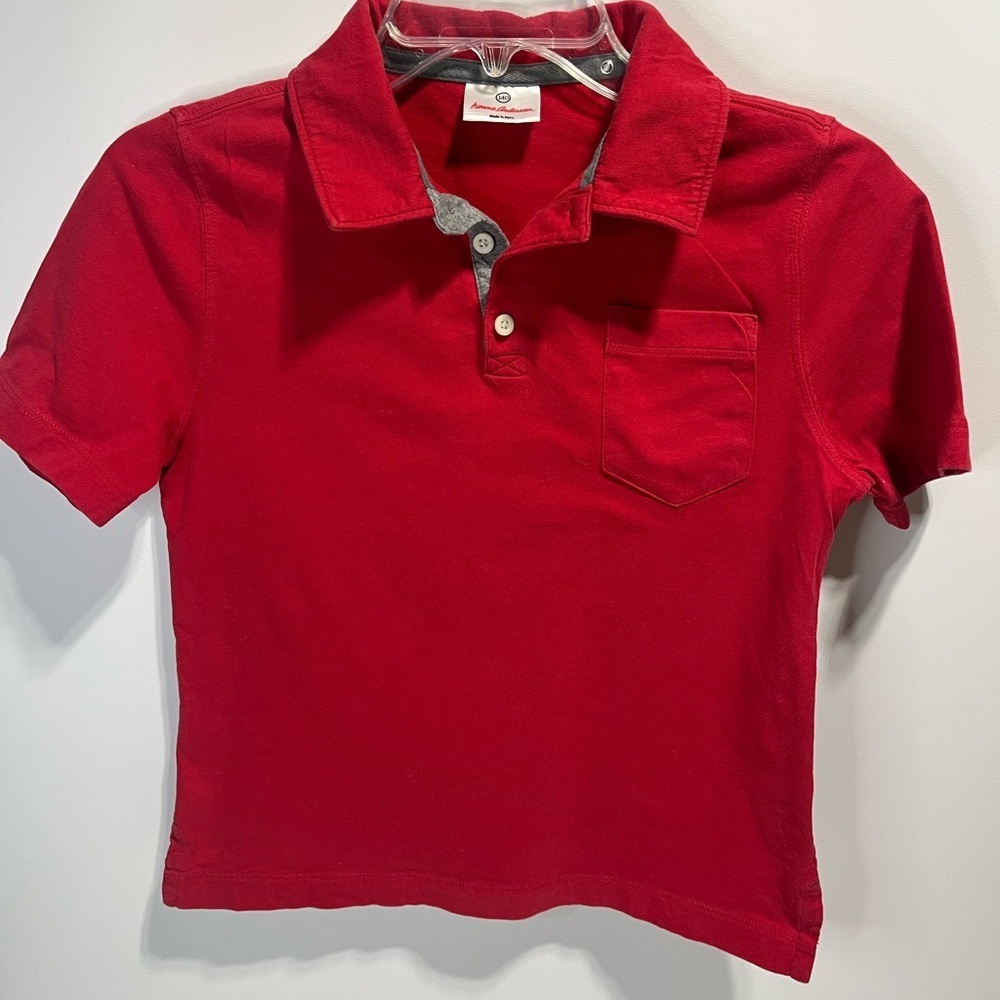 Hanna Andersson Red Kids Polo Shirt Size 140 US size (8 ) 10